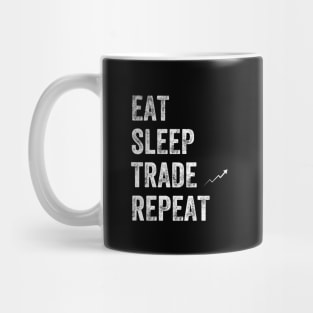 Eat sleep trade repeat Mug